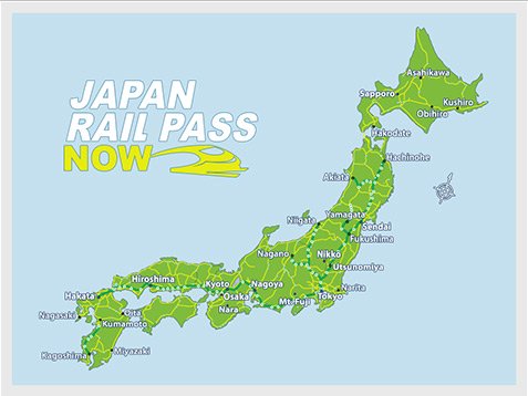 Buy Japan Rail Pass in Australia - Free Shipping With All Orders